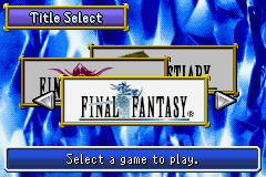 Final Fantasy I & II - Dawn of Souls (Europe) (En,Fr,De,Es,It) Cover